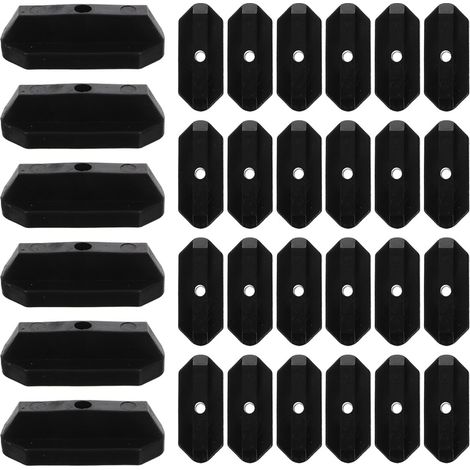 Clips GARVALON pour lames de terrasse en bois et en PVC (1/5)
