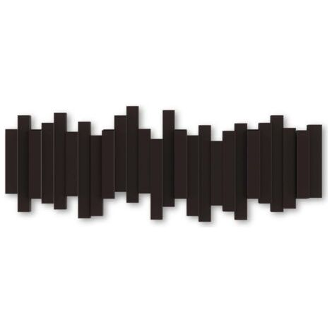 Porte-manteau mural à 5 crochets(noir) (1/4)
