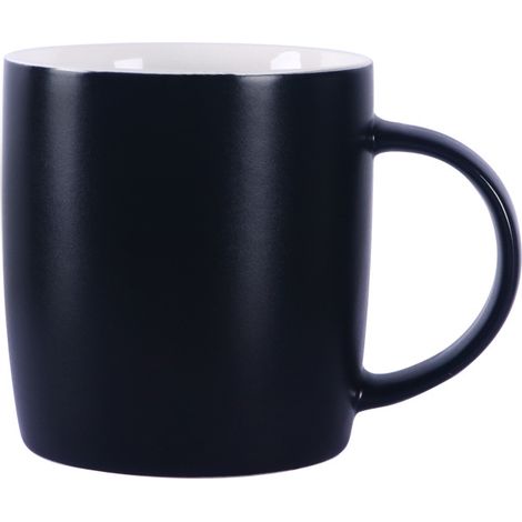 RGE BDD Tasse à café en céramique noire 301--400ml (1/5)