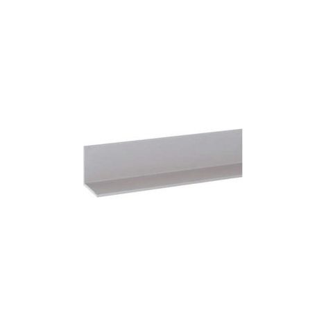 Cornière inégale aluminium anodisé argent 25 x 15 x 2 mm longueur 2000 mm - BILCOCQ