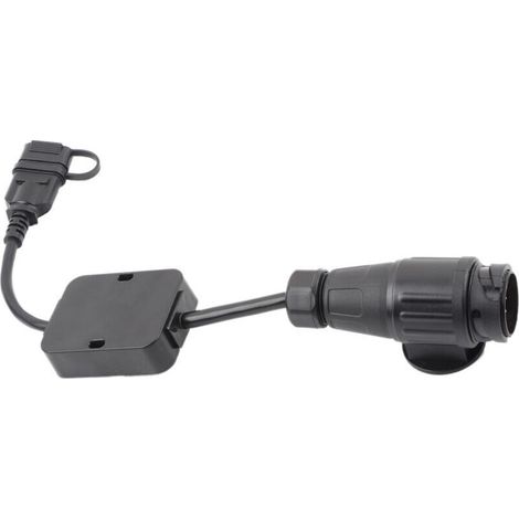 Connecteur de remorque Adaptateur de cblage de circuit de feu arrière européen 13 broches vers américain 4 broches Plug and Play (1/4)