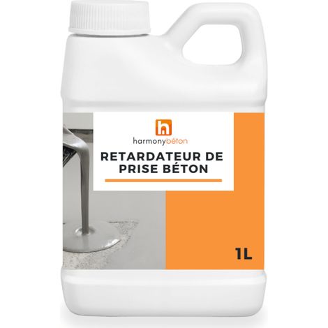 Retardant de prise pour béton - 1 L - Harmony Béton
