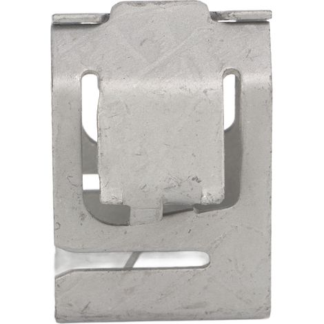Packung mit 10 Solarpanel-Endklemmen, Federstahlklemmen mit Zink-Aluminium-Beschichtung, Montageschienenbefestigung für Photovoltaikmodule (1/5)