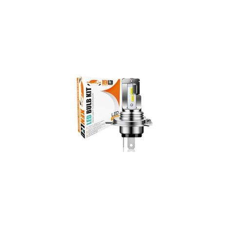 Ampoule Bi-LED H4 Easy2 - 9-32Vdc - 5000K - 2500lms - XENLED - 100W d'éclairage - P43t-38 (1/5)
