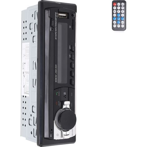 Autoradio mit KI-Sprachsteuerung, LED-Display, Dual-Anschluss, Freisprechfunktion und USB 2.0 zum Musikhören