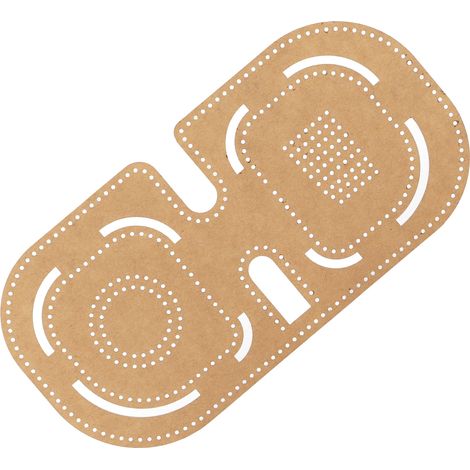 Gabarit acrylique transparent pour découpe précise - Outil de bricolage avec protection (1/5)