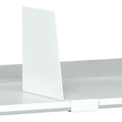 Ferma libri per ripiano L x P x H (mm) 147 x 63 x 173 - Kongamek KM153
