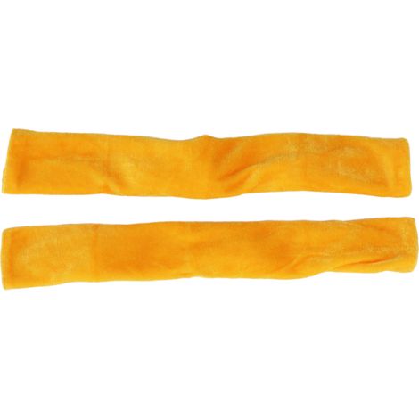 2PCS Housses de Poignée de Réfrigérateur Adhésif Velcro pour Lave-vaisselle et Four à Micro-ondes, Décor et Protection Dorée