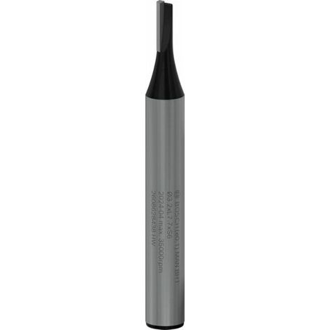 Bosch – Fraise à rainurer pour bois 6 mm – D1 3,2 mm – Longueur de travail 7,7 mm – Longueur totale 51 mm – Coupe nette sans éclat