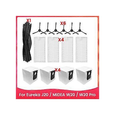 15-teiliges Ersatzteilset für J20 / W20 / W20 Pro Saugroboter: Hauptbürste, Seitenbürste, HEPA-Filter, Staubbeutel (1/5)
