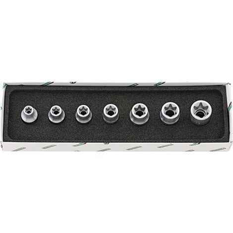 Juego de llaves de tubo 50TX / 7 7 piezas 1/2 pulgada E10-E24 STAHLWILLE