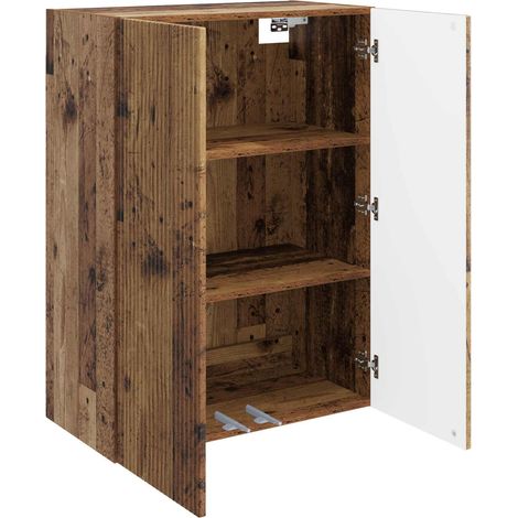 Armadietto a muro  Mobiletto a muro Legno antico 66 x 34,5 x 90 cm DAS774066 (1/5)