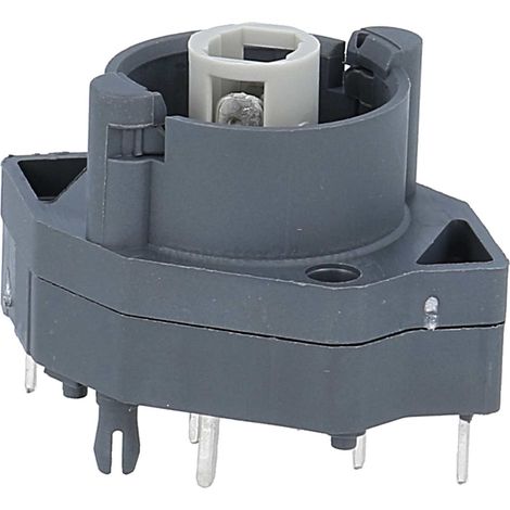 Georg Schlegel Contacteur à bouton-poussoir lumineux, 2W Contacteur CZ, éclairé Raccord pour circuit imprimé - 1 Stück (1/3)