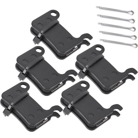 Plaquettes de frein vélo VTT semi-métal résine, compatibles M965 BB7, lot de 5 paires (1/5)