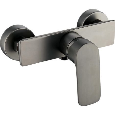 Grifo Monomando Coral Titanio Mate Ducha Estilo Contemporáneo