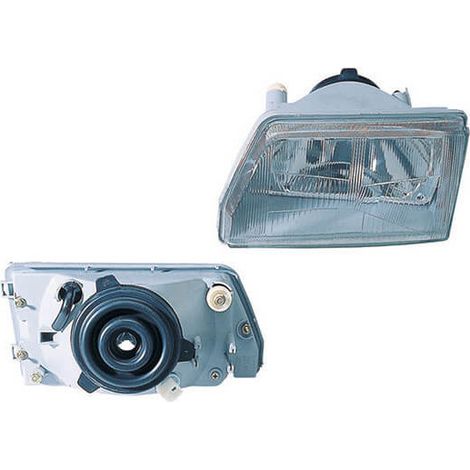Phare avant gauche manuel gris H4 Fiat Cinquecento 1992-1998