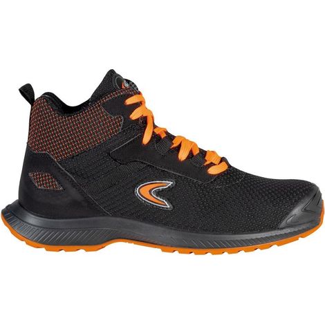 Scarpe Antinfortunistiche Cofra Rushing S3S FO SR Nero/Arancione 46