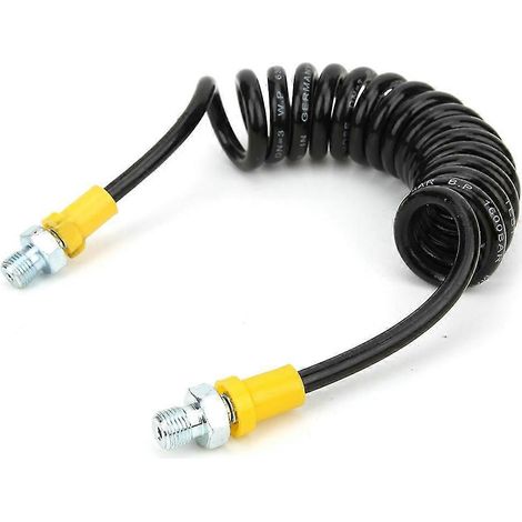 Tuyau flexible spiralé de 1,5 m avec raccords haute pression résistants à la pression (63 MPa) pour compresseur d'air de 30 MPa (1/5)