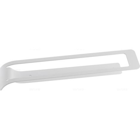 Porte-torchons fixe en acier vernis Blanc mat C752 Msa France (1/4)