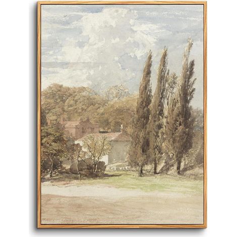 Leinwandbilder Holzrahmen Kensington Gardens-Rahmen Holz 25L x 20B cm (1/5)