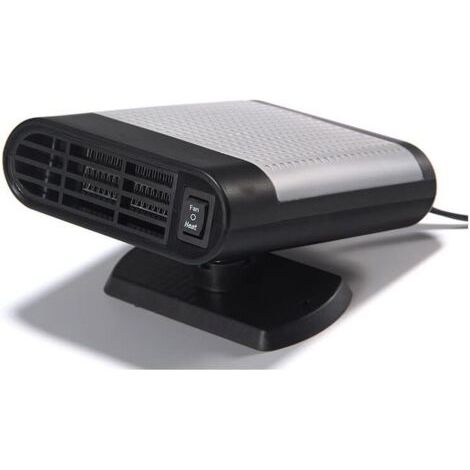 12V 15W radiateur de Voiture radiateur portatif,Chauffage Multifonction Auto pour Dégivrage et Désembuagede Voiture,2 en 1 Chauffage de Voiture Portable - Gris (1/5)