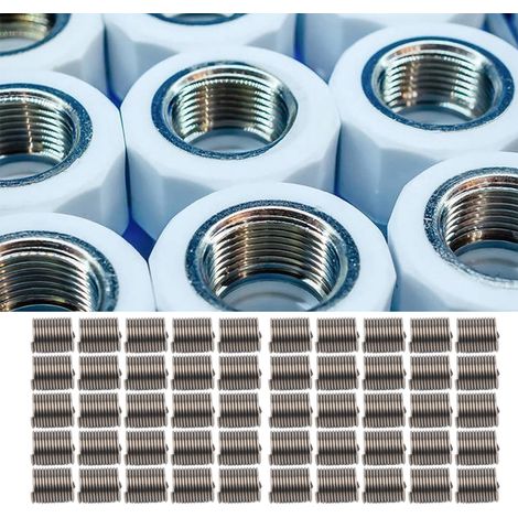 50 inserts filetés en acier M101,25, manchons de protection et de réparation de filetage 2D (1/5)