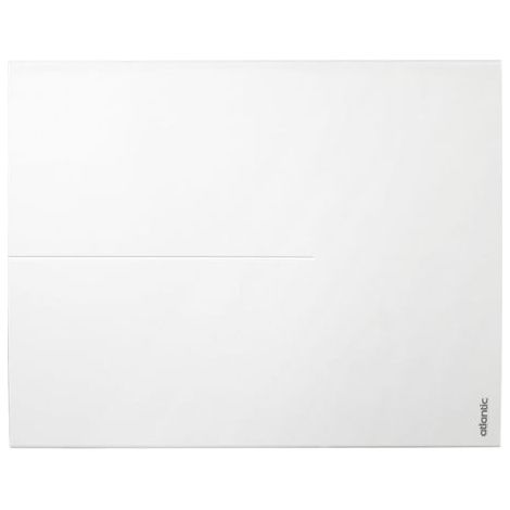 Atlantic – Radiateur à inertie digital 1250W blanc – Corps en aluminium – Installation murale – Programmation personnalisable – 503111 (1/10)