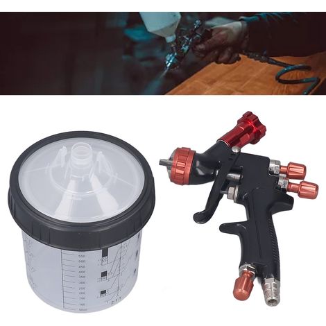 Le nouveau pistolet à peinture haut de gamme d'AIRGREEN pour l'automobile, offrant une atomisation élevée et un revêtement de 1,3 mm. (1/5)
