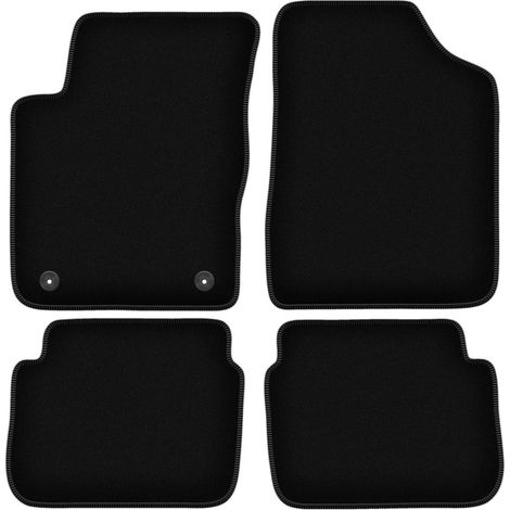 BASIC schwarze Veloursmatten für: Hyundai i10 Fließheck (2007-2013) (1/5)
