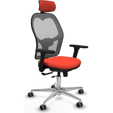 Silla de oficina piqueras y crespo Jorquera color mostaza confort óptimo (1/2)