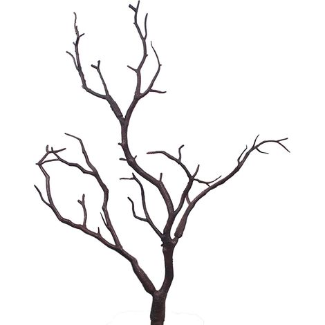 Branches Simulées - Décoration Intérieure Naturelle pour Scène Photo ou Décor de Pâques - 1 Pièce - Brun (1/5)