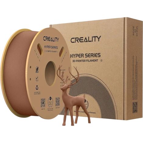 Filament Creality Hyper PLA (brun)