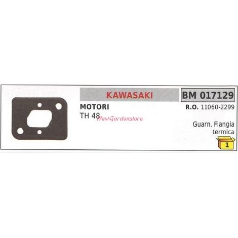 Guarnizione flangia termica KAWASAKI tagliasiepe TH 48 017129