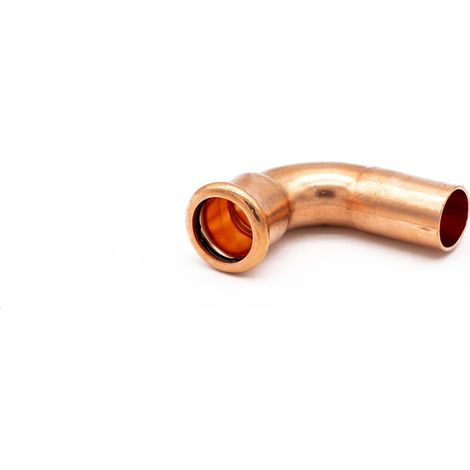 PrimaPress 90 Degree Copper Elbow Fitting - 22mm Press Fit (1/2)