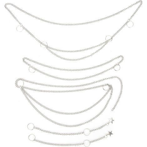 Kette für DIY-Zöpfe im Punk-Hip-Hop-Stil – Kreatives Haaraccessoire (1/5)