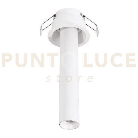 GFA1694 FARETTO INCASSO ORIENTABILE BIANCO LED 3000K 650LM 8W D.3,15CM H.18,55CM
