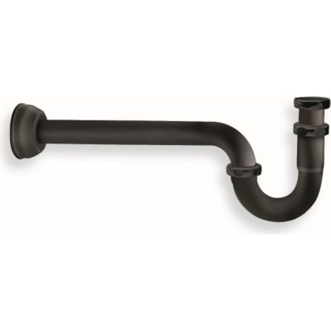 Siphon pour lavabo classique 32 cm BLACKMAT - CRISTINA ONDYNA AC20113 (1/2)