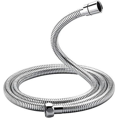 G851-20, Universal Shower Hose (G1/2 inch, 2M), Anti-Twist and Anti-Kink Shower Hose, Stainless Steel/Chrome (1/5)