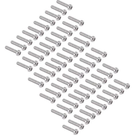 Phillips M2 x 8 mm Linsenkopfschrauben aus Edelstahl 304 (60er-Packung) (1/5)