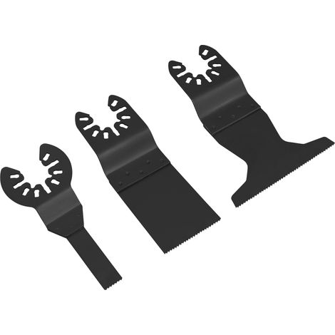 Sealey SMTC3 Multi-Tool Universal Cutting Blade Set 3pc