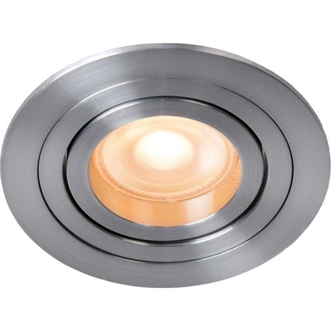 TUBE Spot encastr.-Chrome. (1/2)