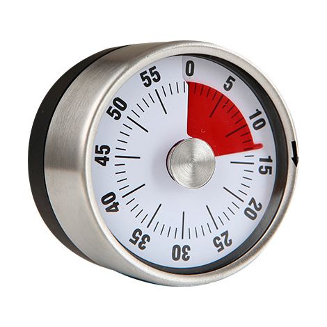 Lntyq Minuteur mécanique et magnétique Basics. Maximum 60 Minutes. Alarme sonore Lorsque Le Temps e