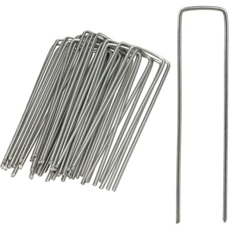 Jeu de 25 piquets de fixation galvanises (1/5)