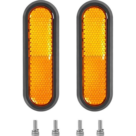 Cache décoratif pour moyeu de roue arrière de trottinette électrique Xiaomi Mi 5, accessoire réflecteur latéral pour roue arrière.