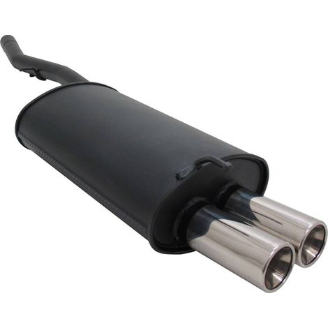 Silencieux Echappement BMW E46 318d/320d 98-05 - 2x76mm-13695558