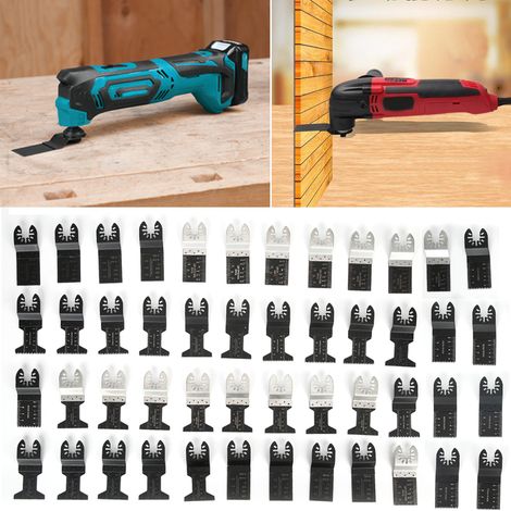 Ensemble de 48 lames de scie à menuiserie et disques de coupe pour outils de menuiserie (Supermaster) (1/5)