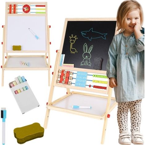 Tableau blanc/noir pour enfants - Double face (1/5)