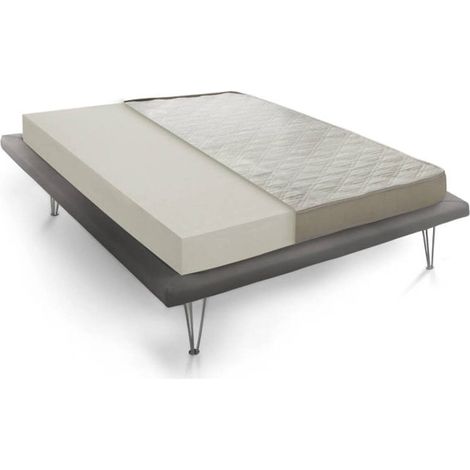 Dmora - Einzelmatratze Dgendre, Matratze aus Wasserschaum, 100% Made in Italy, Anti-Milbe und hypoallergen, Cm 80x190 h15