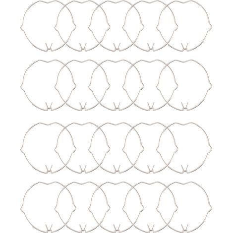 Clips à ressort de retenue pour spot MR16, 20 pièces, Surface lisse, artisanat exquis pour projecteur