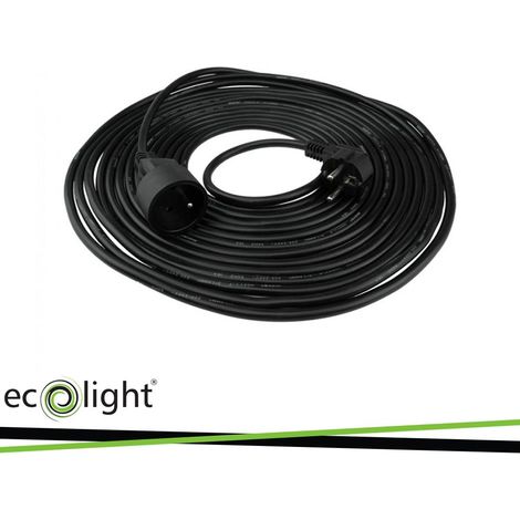 PROLUNGA 10M 3X1,5MM 16A SCHUKO NERO